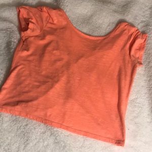 Crop top with Bow Open Back